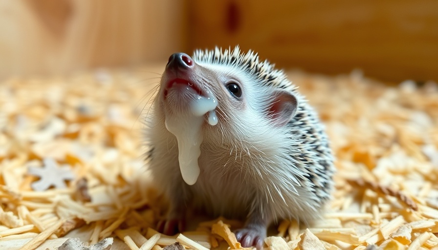 Hedgehog self-anointing with saliva in enclosure - Why Do Hedgehogs Spit Up.