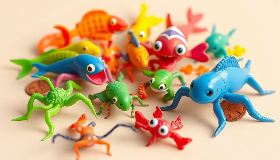 Plastic sea creatures, demonstrating AI turning photos into videos.