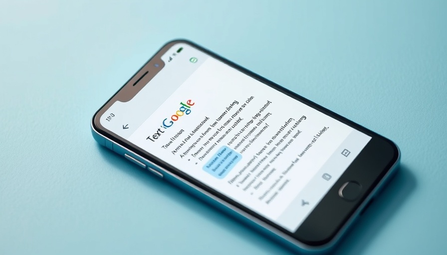 Google Accessibility Features for Kids on smartphone screen.