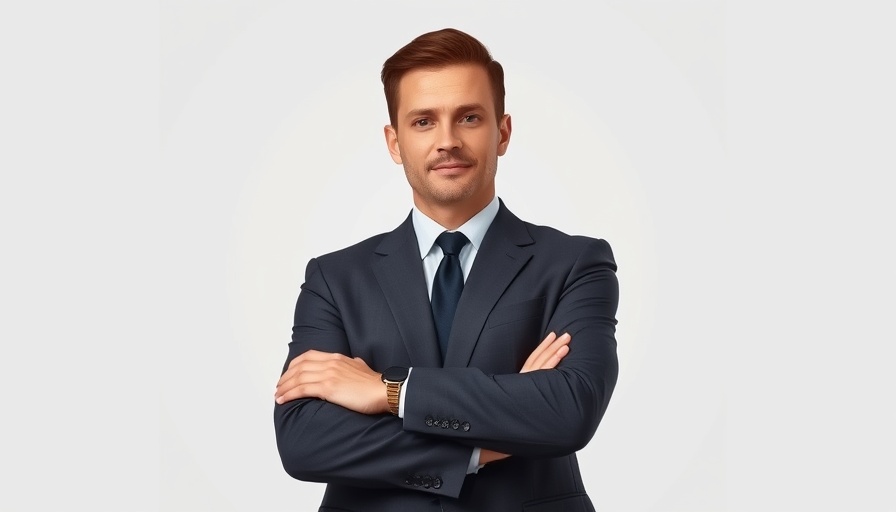 FedEx chief digital officer with confident pose