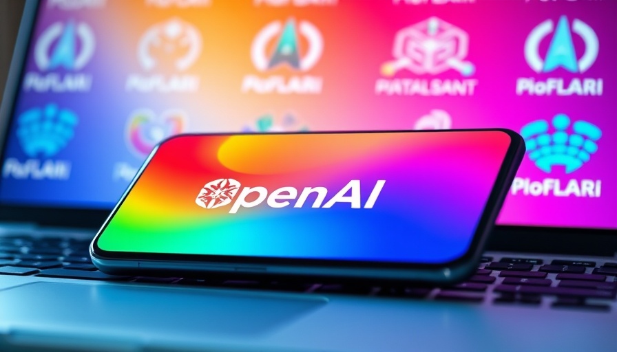 Smartphone displaying OpenAI logo, ChatGPT agent context.