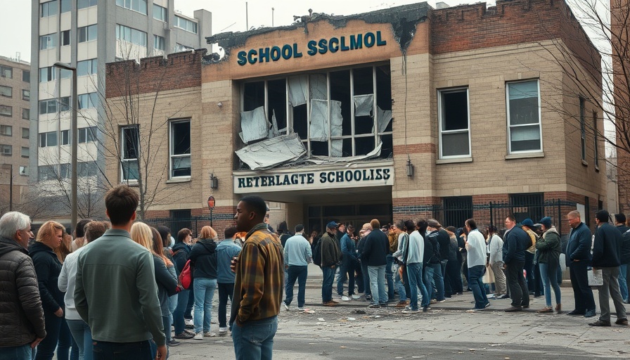 Crowd gathers at Bangladesh school after plane crash, emergency response.