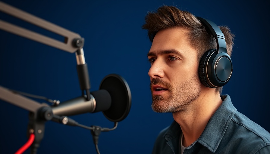 AI Africa film makers and developers in studio with microphone setup.
