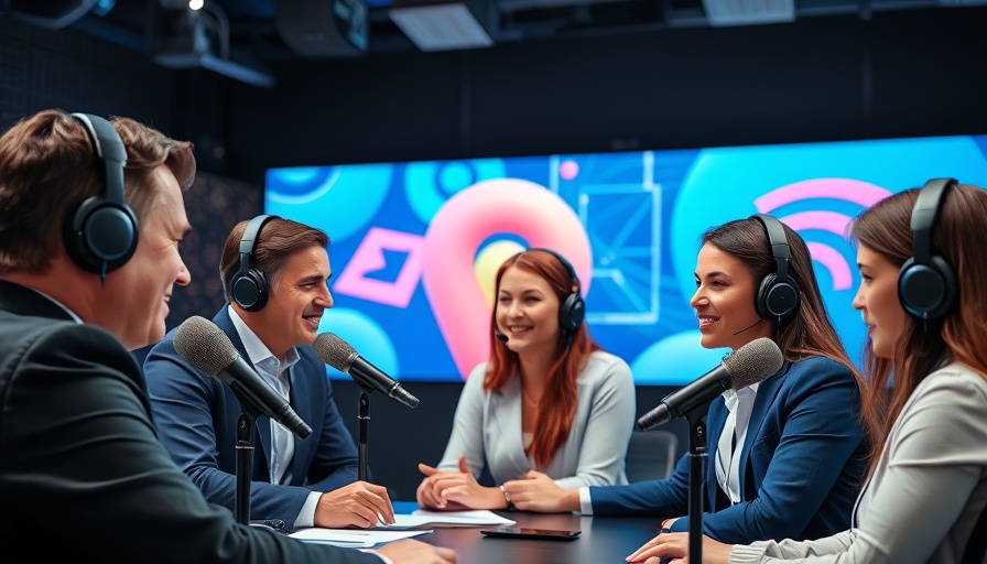 AI Africa film makers and developers in podcast setting.