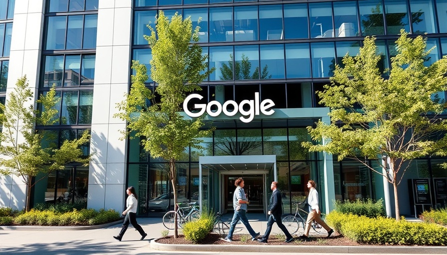 Alphabet Earnings and Antitrust Ruling impact visible at Google office