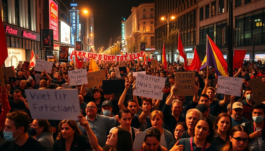 Protesters clash with police during Israeli protests over Gaza.