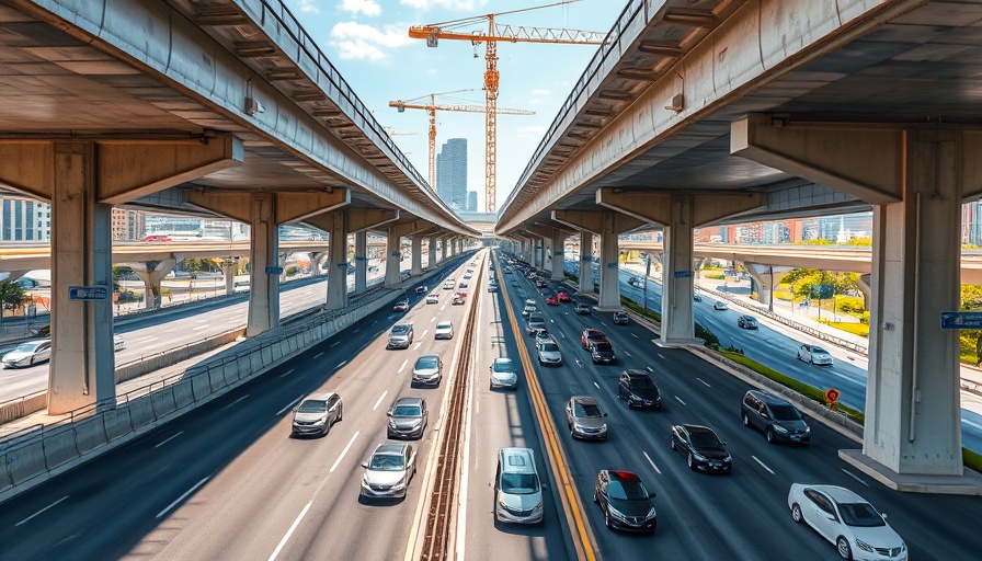 Complex highway interchange highlights Uganda road projects funding shortfall.