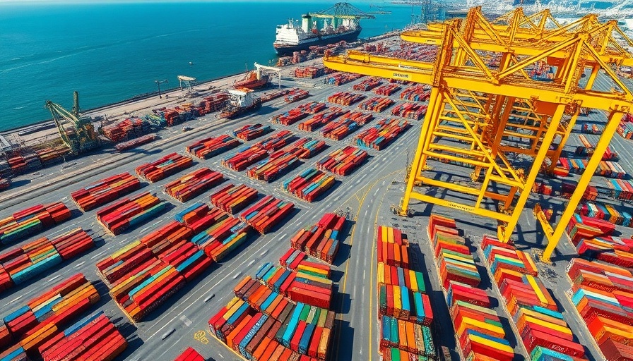 Expansive container port highlighting Africa procurement problem intelligence.