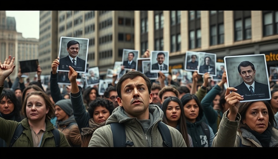Protesters demand justice for Beirut port blast victims with signs.