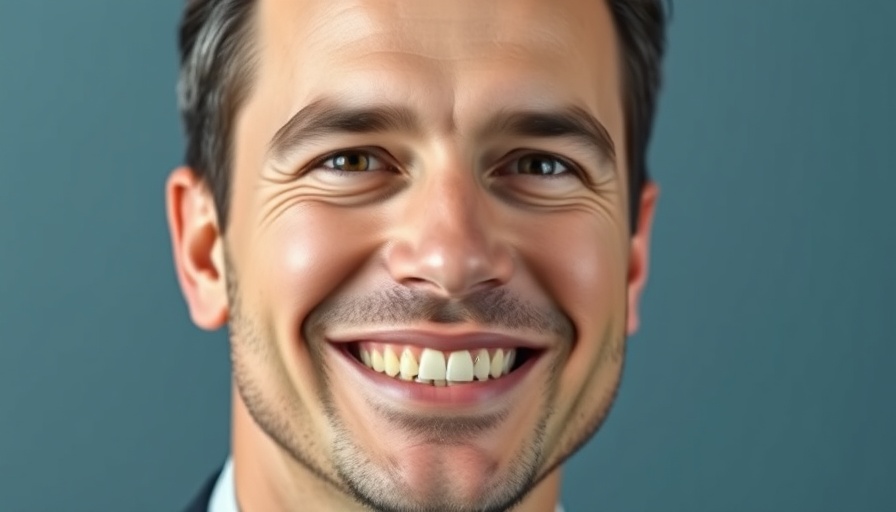 Portrait of a smiling professional man in a suit.