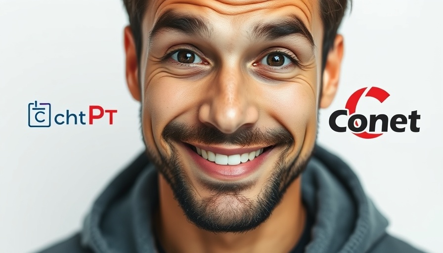 ChatGPT vs Comet Browser comparison with smiling man.