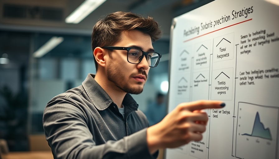 Man explaining financial freedom strategies on a whiteboard.