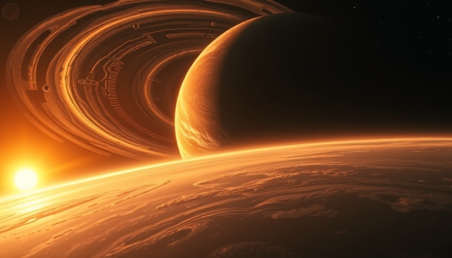 Exoplanet naming concept with glowing distant sun.