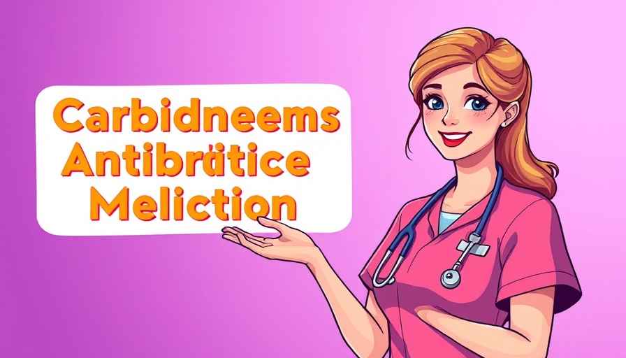 Carbapenems antibiotics nursing review by Nurse Sarah with medical graphics.