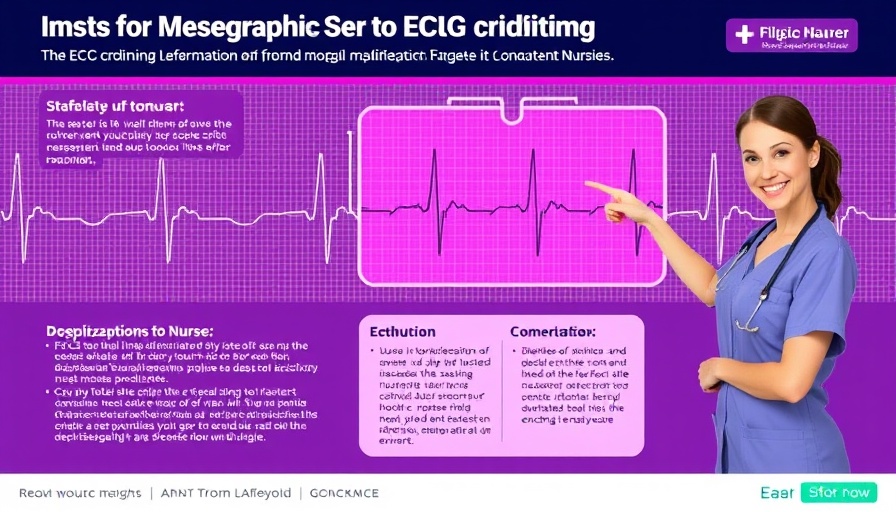 ECG interpretation for nurses infographic on time measurement