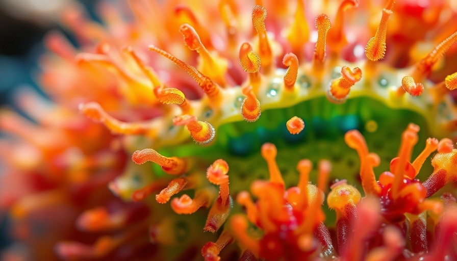 Microscopic view of colorful plankton, Hidden World of Plankton.