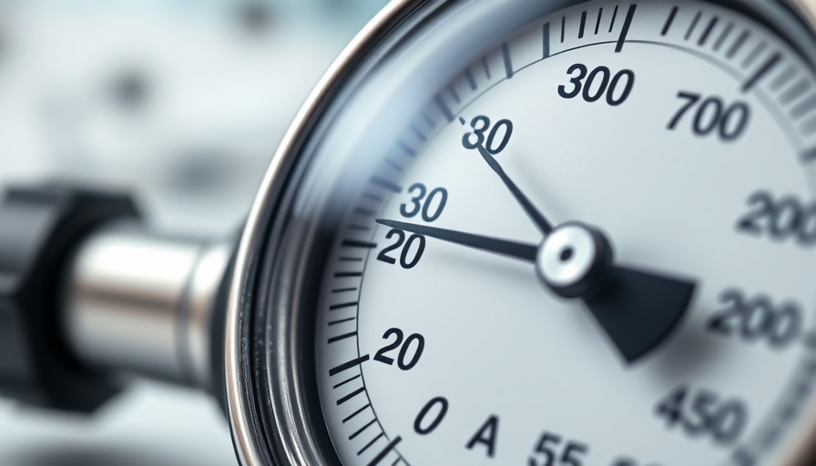 Korotkoff Sounds Training for Nurses: sphygmomanometer gauge close-up.