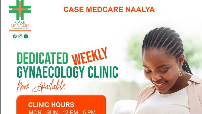 Woman promoting cervical cancer screening awareness with a smile.
