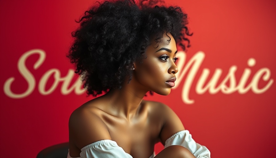 Soul Music channel featuring elegant woman with curly hair.