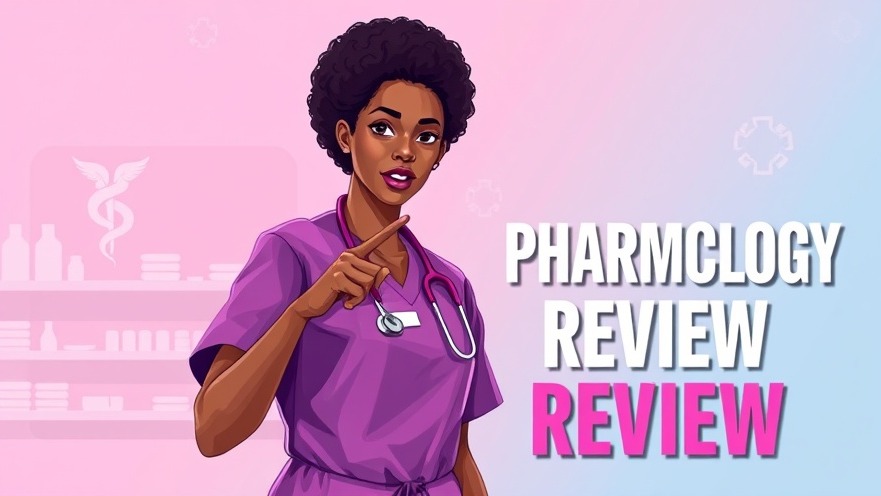 African female pharmacist in purple scrubs highlights Metronidazole effects in patient education.