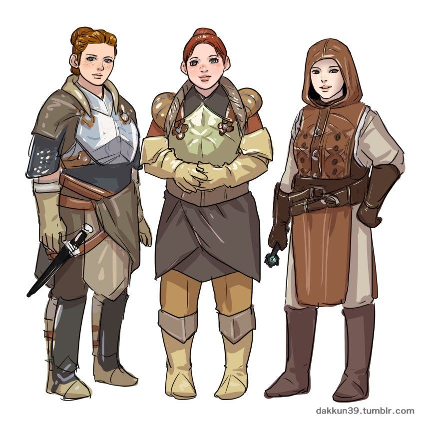 Dwarven Forge Sisters
