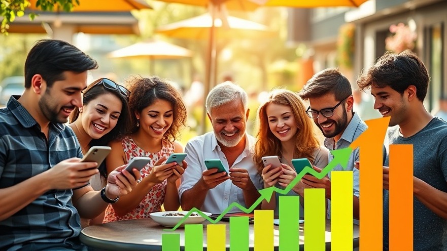 Customer Testimonials showcasing a vibrant café scene with enthusiastic reviews and growth.