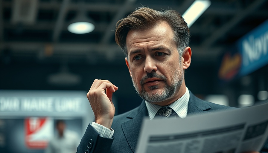 Man focused on news analysis regarding Ukraine arms supplies halt demands.