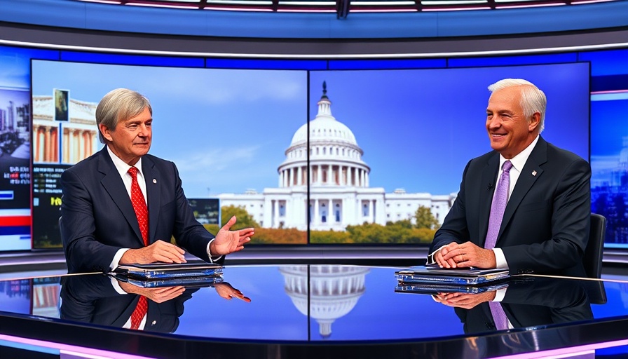 News segment discussing political campaign on CNN