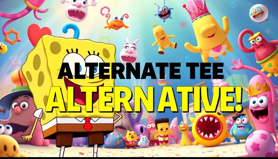 Colorful cartoon thumbnail with bold text and animated characters.