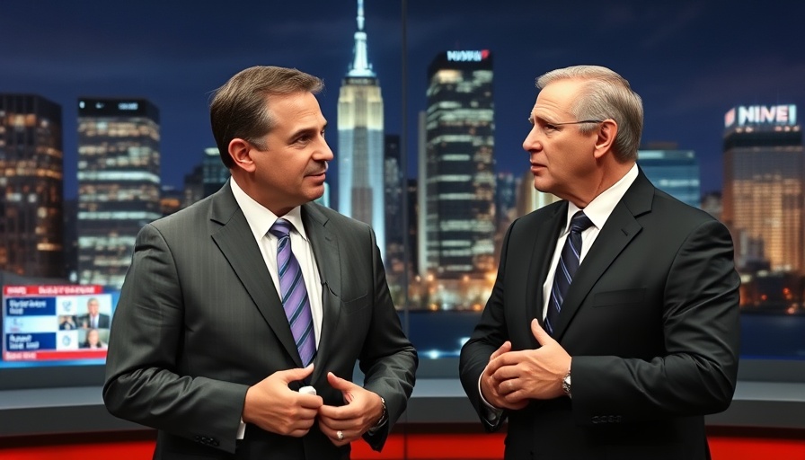 Television broadcast discussing Judicial Overreach in America.