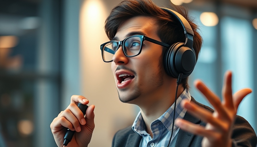 Person discussing everything bagel liberalism in a podcast setting.