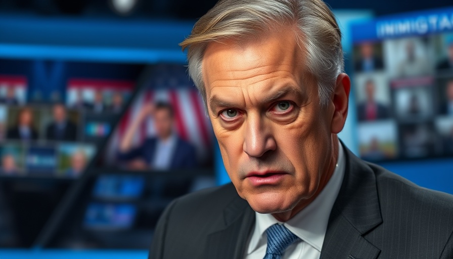 Political commentator discusses Trump immigration wins in dynamic studio setting.