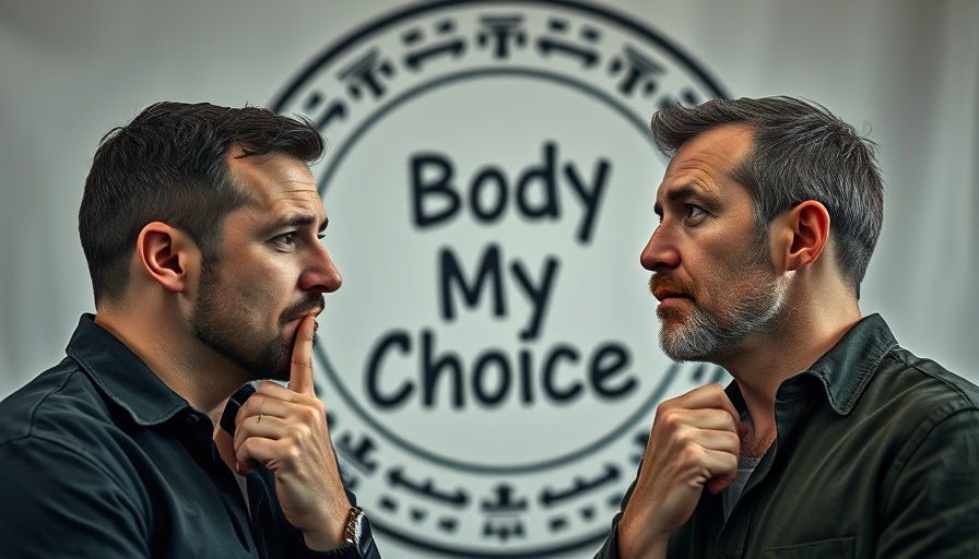 Debate on hypocrisy in the abortion debate with symbolic imagery.