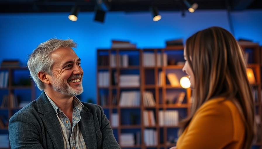 Charlie and Erika Kirk discussing family, faith, and success in a studio.
