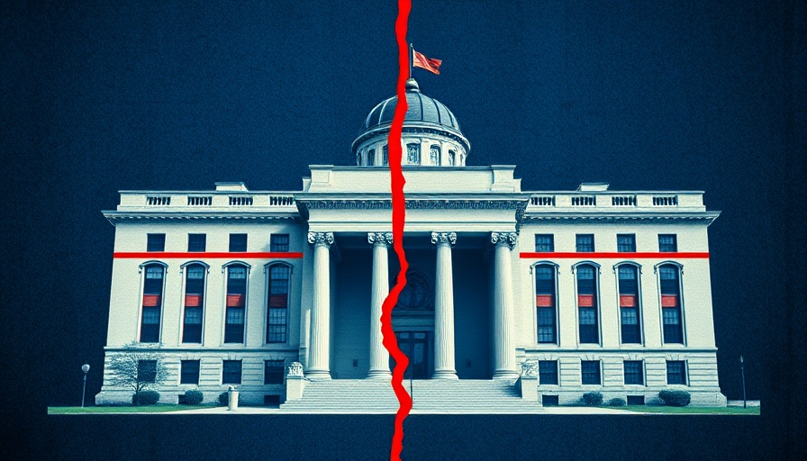 NIH building split image symbolizing budget cuts in autism research.