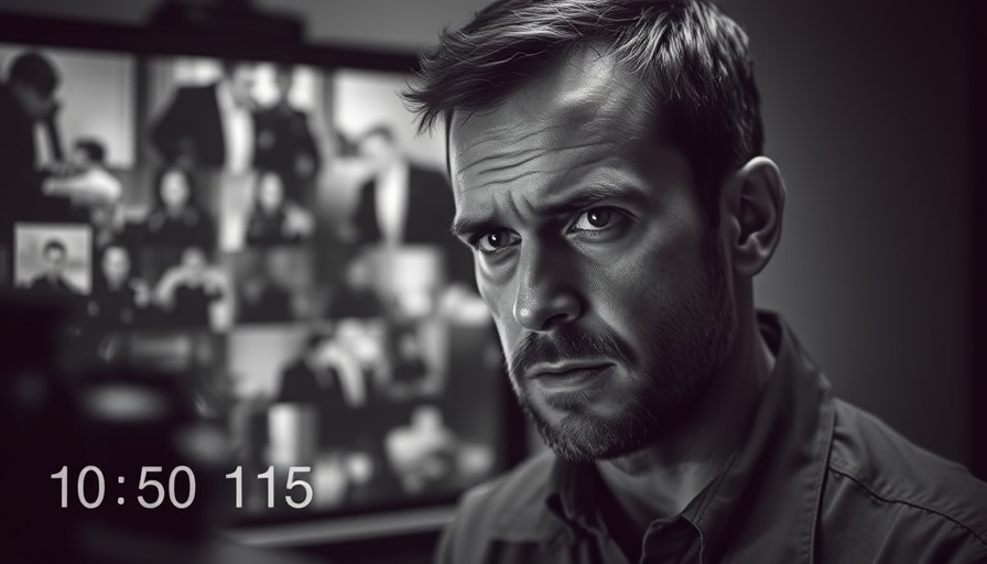 Serious man examining footage, cinematic analysis, Why Black Crime Rates Are High.