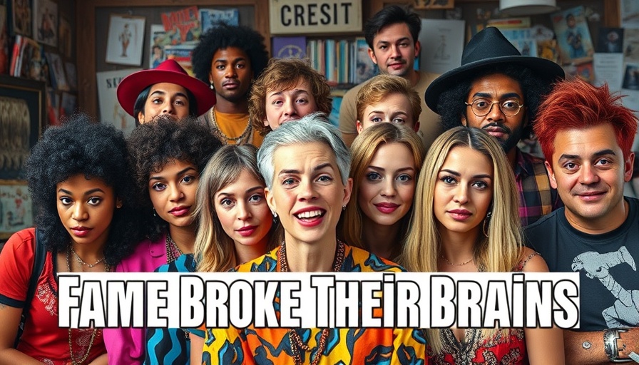 Collage depicting identity politics in America through diverse individuals.