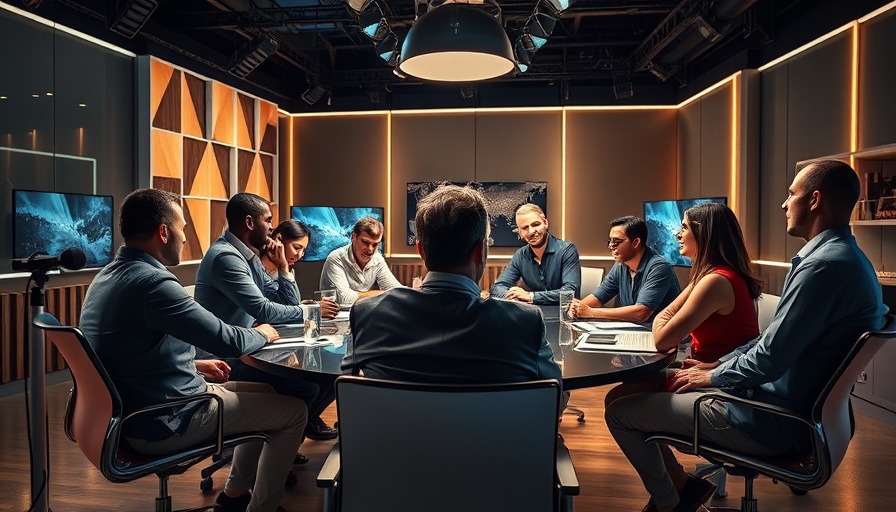 Discussion on China's AI and economic freedom in a studio setting.