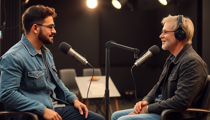 Podcast discussion on understanding anti-semitism, two people speaking.