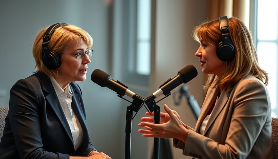 Podcast discussion on Brigitte Macron controversy, lively debate.