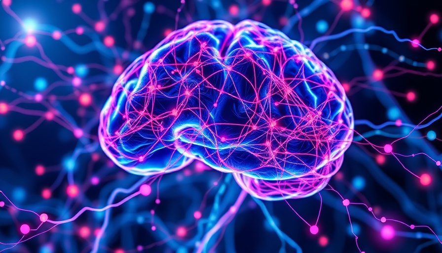 Abstract depiction of neural pathways for autism research breakthroughs