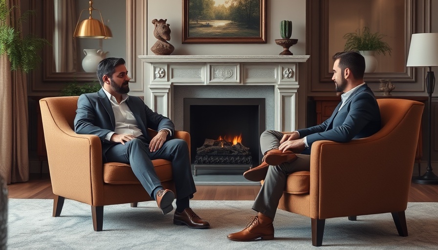 Dr. Jordan Peterson's Life Story discussion in a cozy room.