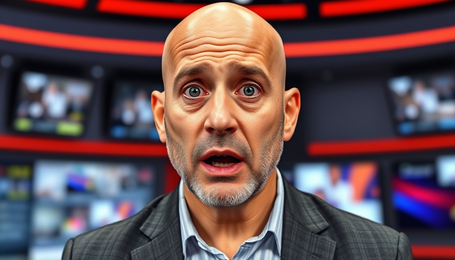Concerned bald man on TV broadcast discussing Trump's Executive Order NPR PBS.