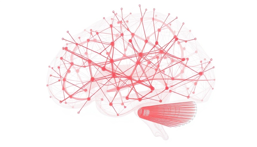3D diagrams of neural connections in autism research