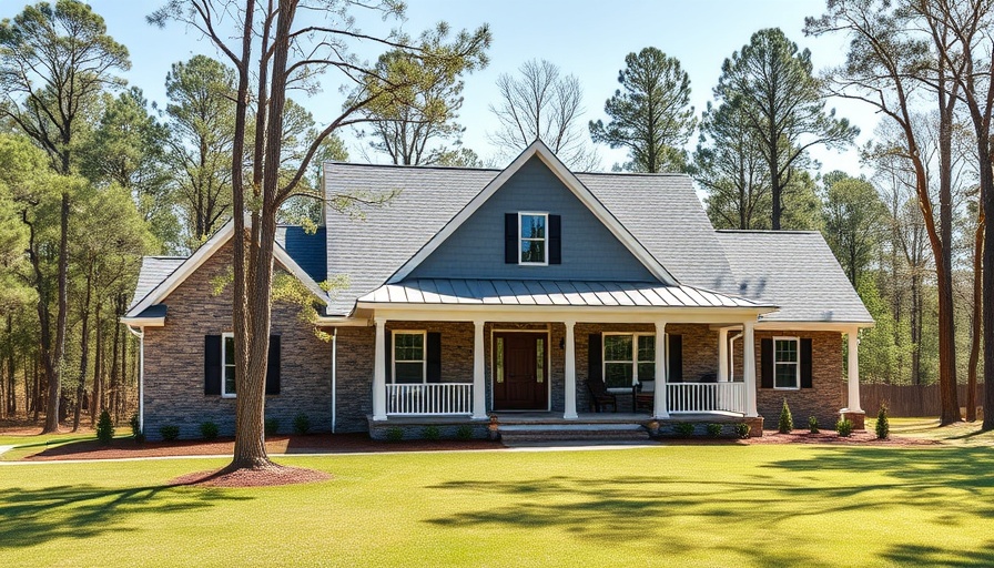 Modern farmhouse Tyrone GA for sale, inviting and spacious.