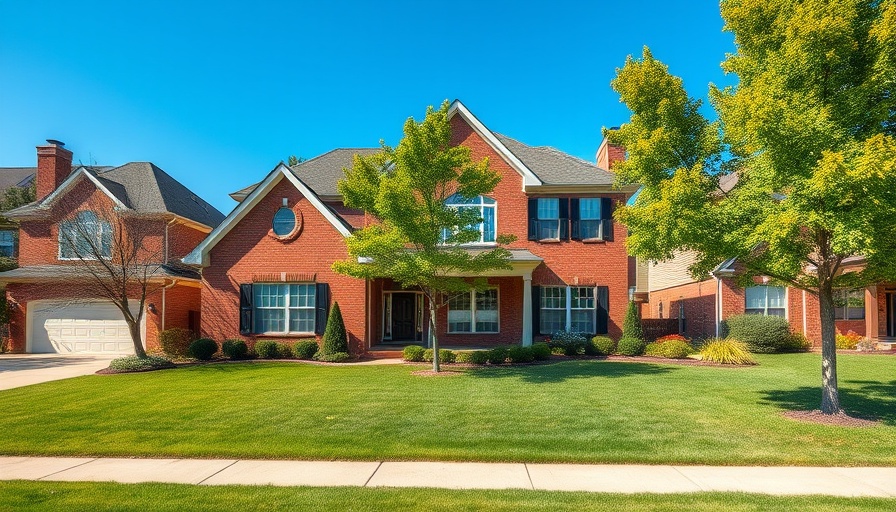 Atlanta real estate: Elegant suburban house in Fayetteville, GA.