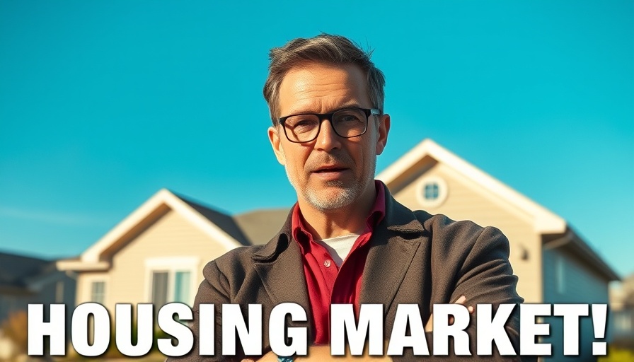 Discussing Atlanta housing market crash 2025 near suburban house.