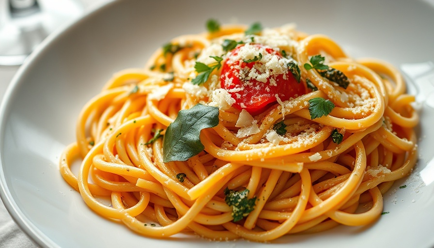 Delicious Italian pasta dish at one of the best restaurants in Atlanta.