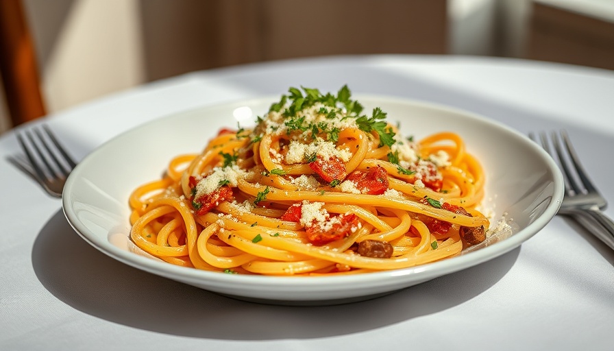 Delicious plated pasta showcasing top dining in Atlanta.