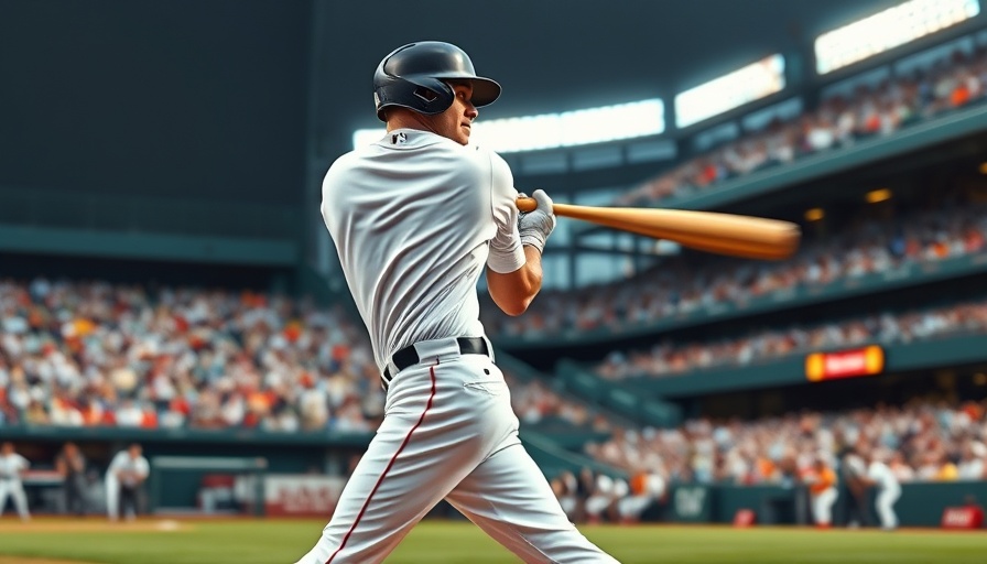 Austin Riley Braves Victory: Player mid-swing in exciting game moment.